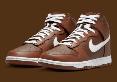 Nike Dunk High Chocolate Foto 1