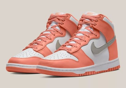 Nike Dunk High Crimson Bliss Foto 1