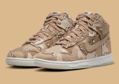 Nike Dunk High Desert Camo Foto 1