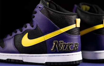 Nike Dunk High EMB Lakers foto 1