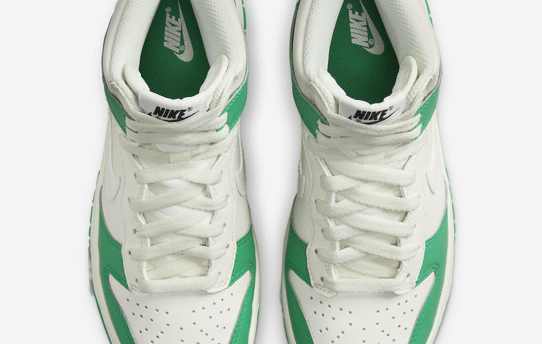 Nike Dunk High GS Grey Green Foto 4