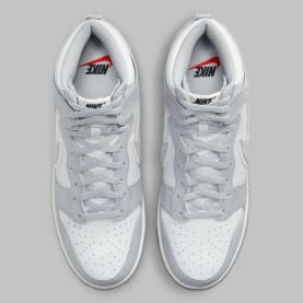 Nike Dunk High Grey Chenille Foto 4