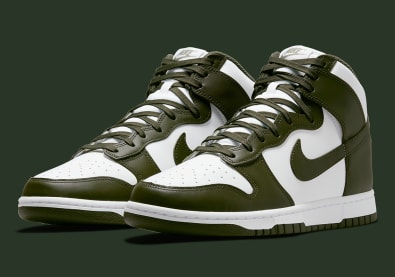 Nike Dunk High Retro Cargo Khaki Foto 1