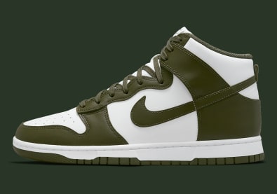 Nike Dunk High Retro Cargo Khaki Foto 2