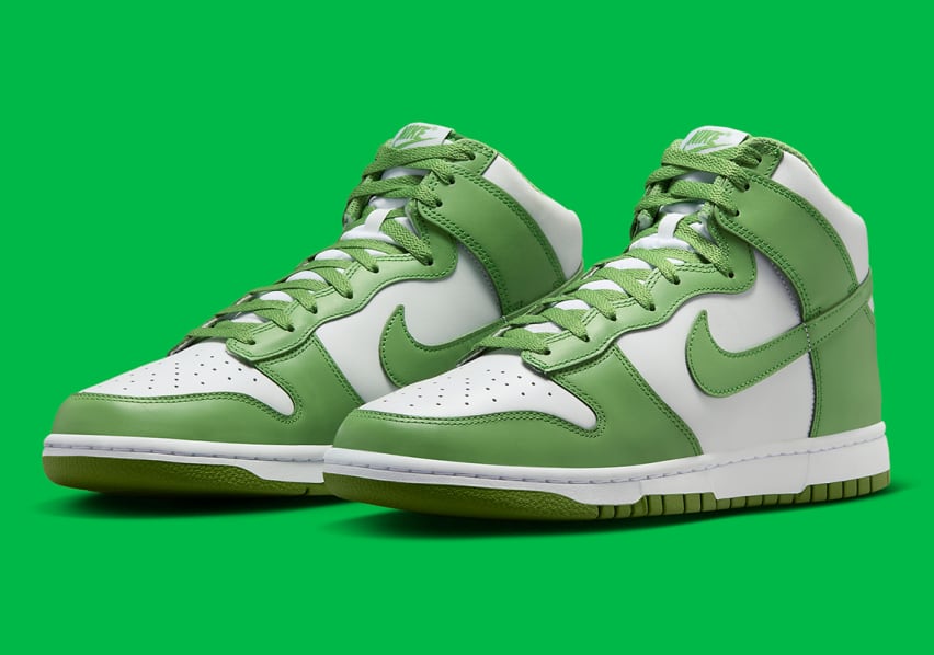 Nike Dunk High Retro Chlorophyll Foto 1