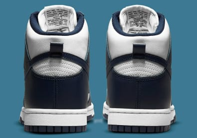 Nike Dunk High Retro Midnight Navy Foto 5