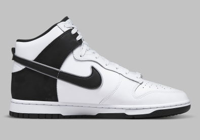 Nike Dunk High Retro SE White Black Foto 3