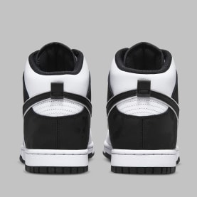 Nike Dunk High Retro SE White Black Foto 5