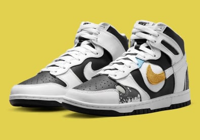 Nike Dunk High See Thru Reverse Panda Foto 2