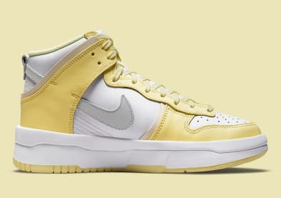 Nike Dunk High Up Citron Tint Foto 3