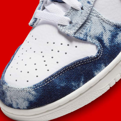 Nike Dunk High Washed Denim Foto 7