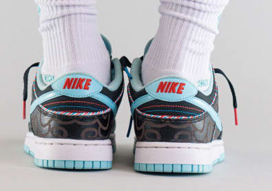 Nike Dunk Low Barber Shop Foto 10