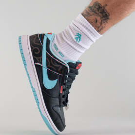 Nike Dunk Low Barber Shop Foto 3