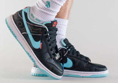 Nike Dunk Low Barber Shop Foto 5