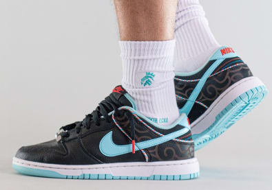 Nike Dunk Low Barber Shop Foto 9