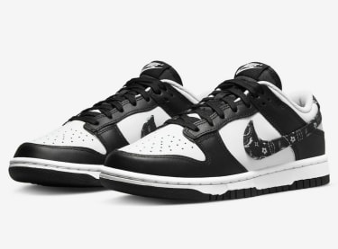 Nike Dunk Low Black Paisley