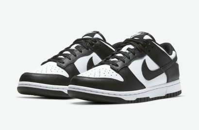 Nike Dunk Low Black White Foto 1