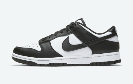 Nike Dunk Low Black White Foto 2