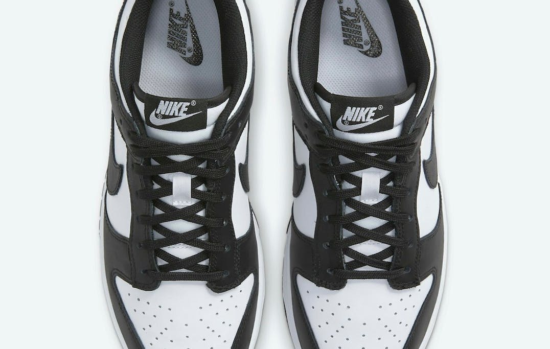 Nike Dunk Low Black White Foto 4