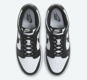 Nike Dunk Low Black White Foto 4