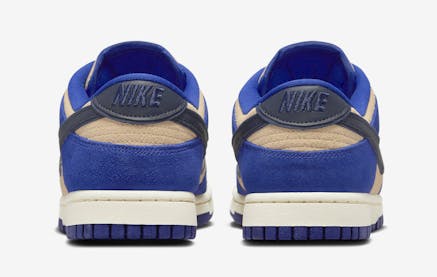 Nike Dunk Low Blue Suede Foto 5