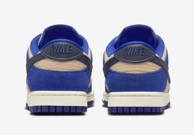 Nike Dunk Low Blue Suede Foto 5