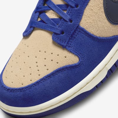 Nike Dunk Low Blue Suede Foto 7