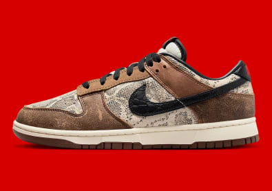 Nike Dunk Low CO JP Brown Snakeskin Foto 2