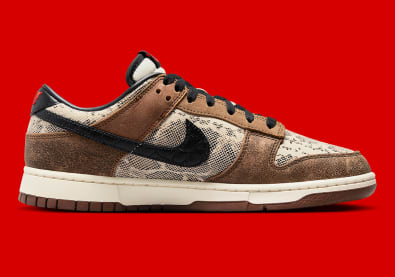 Nike Dunk Low CO JP Brown Snakeskin Foto 3