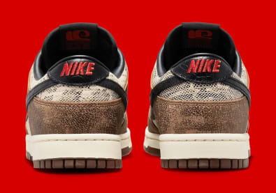 Nike Dunk Low CO JP Brown Snakeskin Foto 5