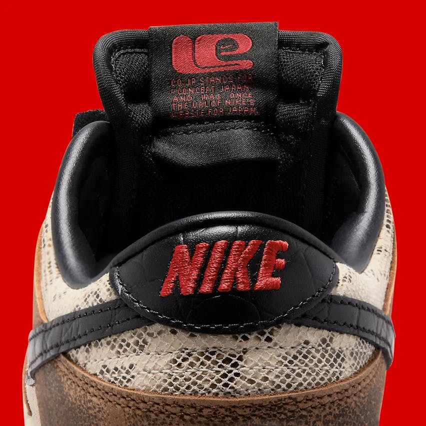 Nike Dunk Low CO JP Brown Snakeskin Foto 8