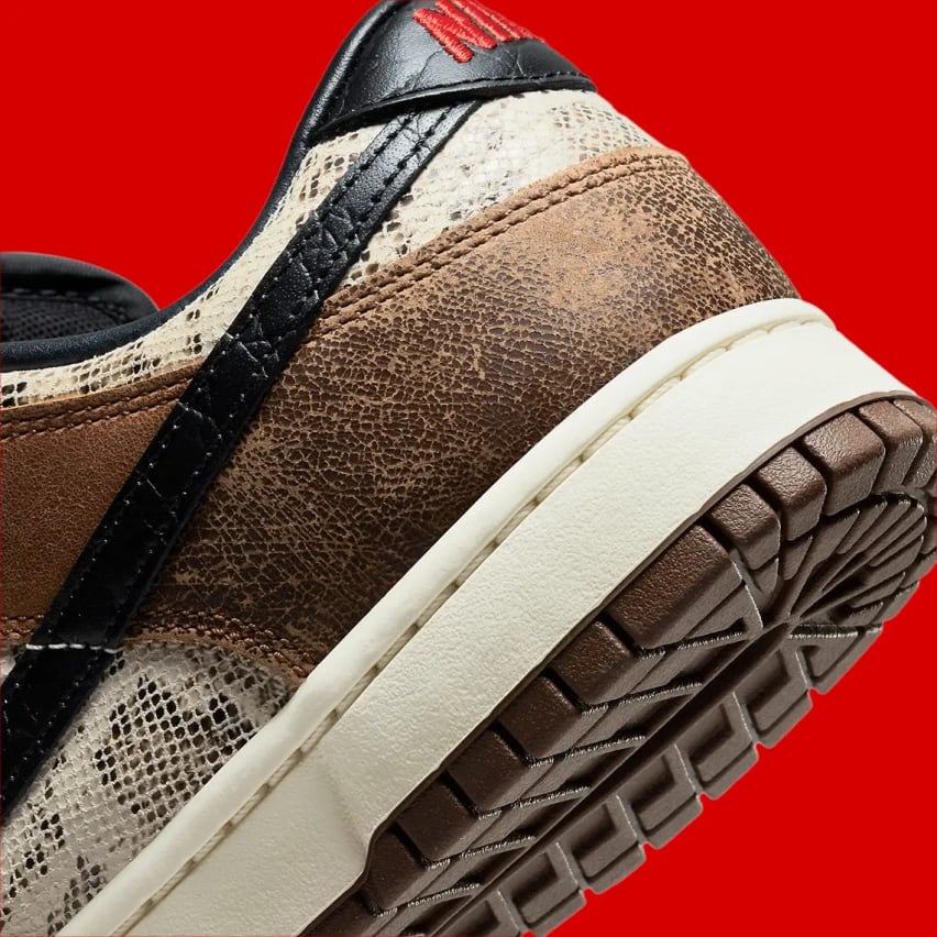 Nike Dunk Low CO JP Brown Snakeskin Foto 9