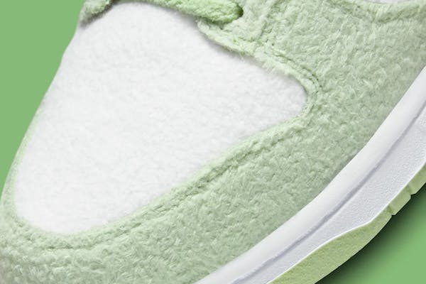 Nike Dunk Low Fleece Green Foto 1
