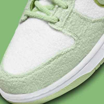 Nike Dunk Low Fleece Green Foto 1