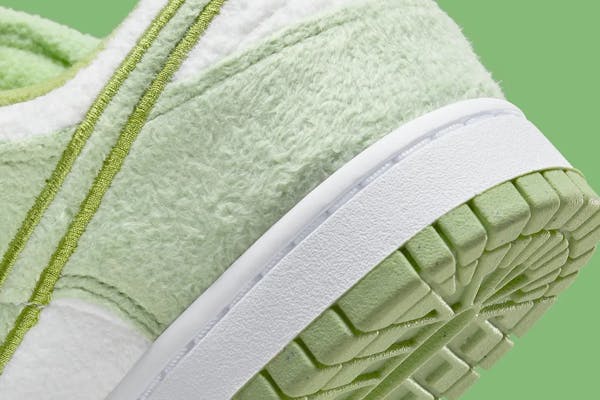 Nike Dunk Low Fleece Green Foto 2