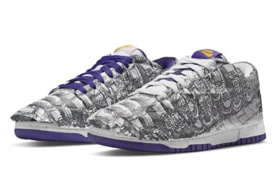 Hier zijn de eerste foto's van de Nike Dunk Low "Flip The Old School"