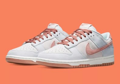 Nike Dunk Low Fossil Rose Foto 1