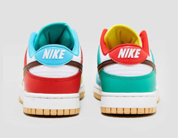 Check nu de foto's van Nike Dunk Low Free 99 Pack