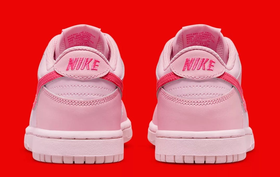 Nike Dunk Low GS Triple Pink Foto 5