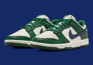 Nike Dunk Low Gorge Green Foto 1