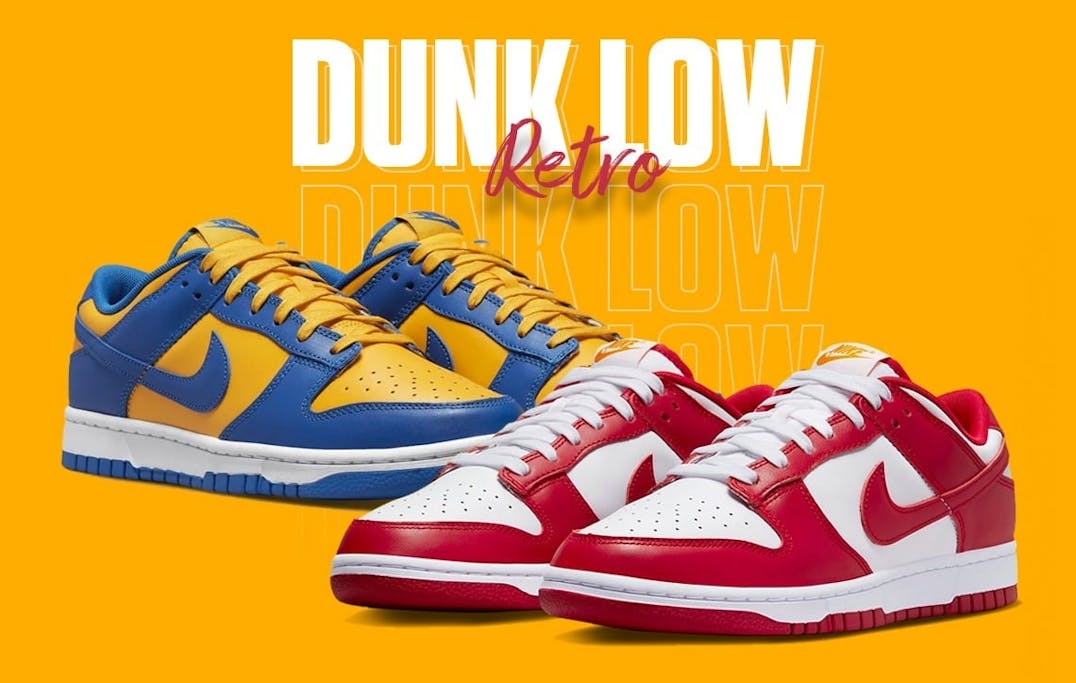 Nike Dunk Low Gym Red Blue Jay