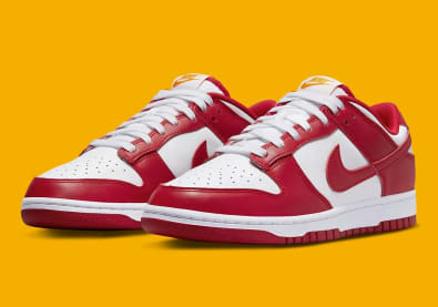 Nike Dunk Low Gym Red Foto 1