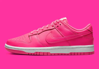 Nike Dunk Low Hot Pink Foto 2