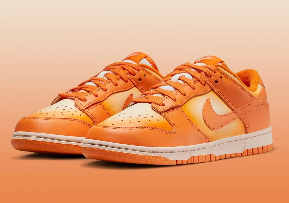 Nike Dunk Low Magma Orange Foto 1