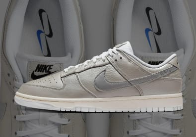 Nike Dunk Low Metallic Silver Foto 1