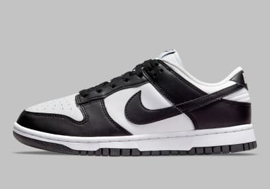 Nike Dunk Low Next Nature Black White Foto 2