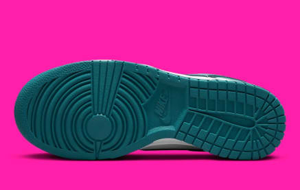Teal and 2025 pink nikes