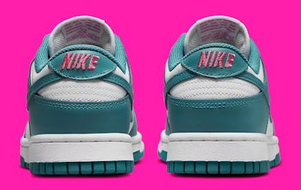 Nike Dunk Low Pink Teal Foto 5