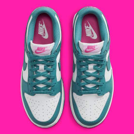 Nike Dunk Low Pink Teal Foto 6