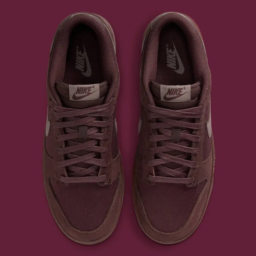 Nike Dunk Low Premium Burgundy Crush Foto 4